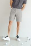  GP2170G _Elastic Golf Shorts_Easy Ice Gray 