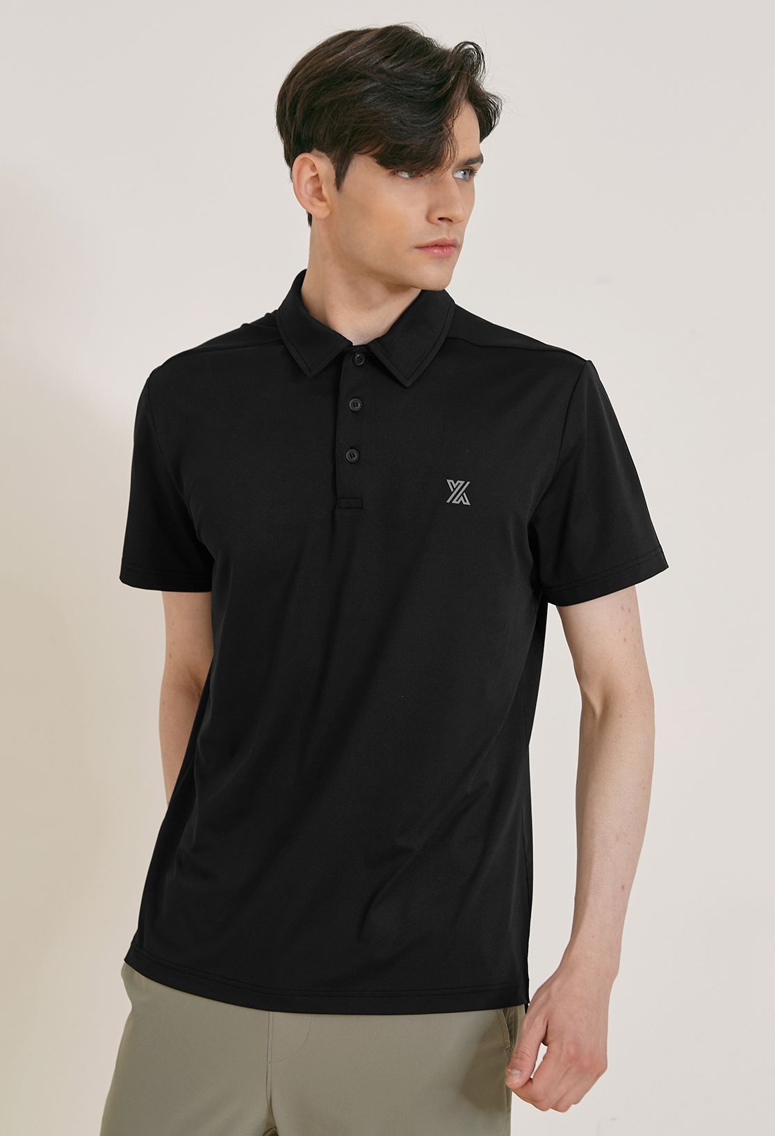  XT2119F[có sẵn]_Áo thun nam Pique Polo_Black 