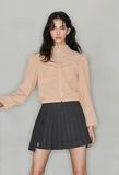  GO5009G_shirred wind blouse 