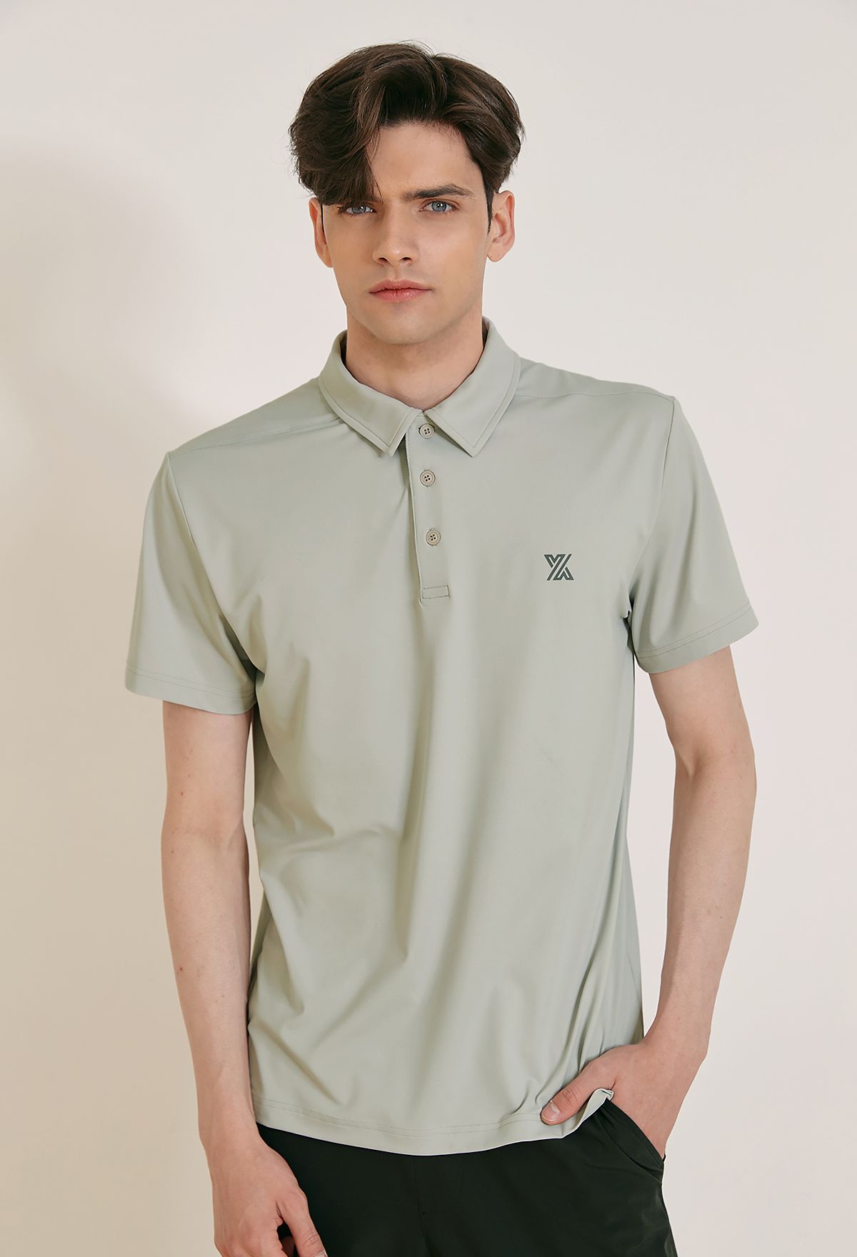  XT2119F[có sẵn]_Áo thun nam Pique Polo_Dustin Beige 