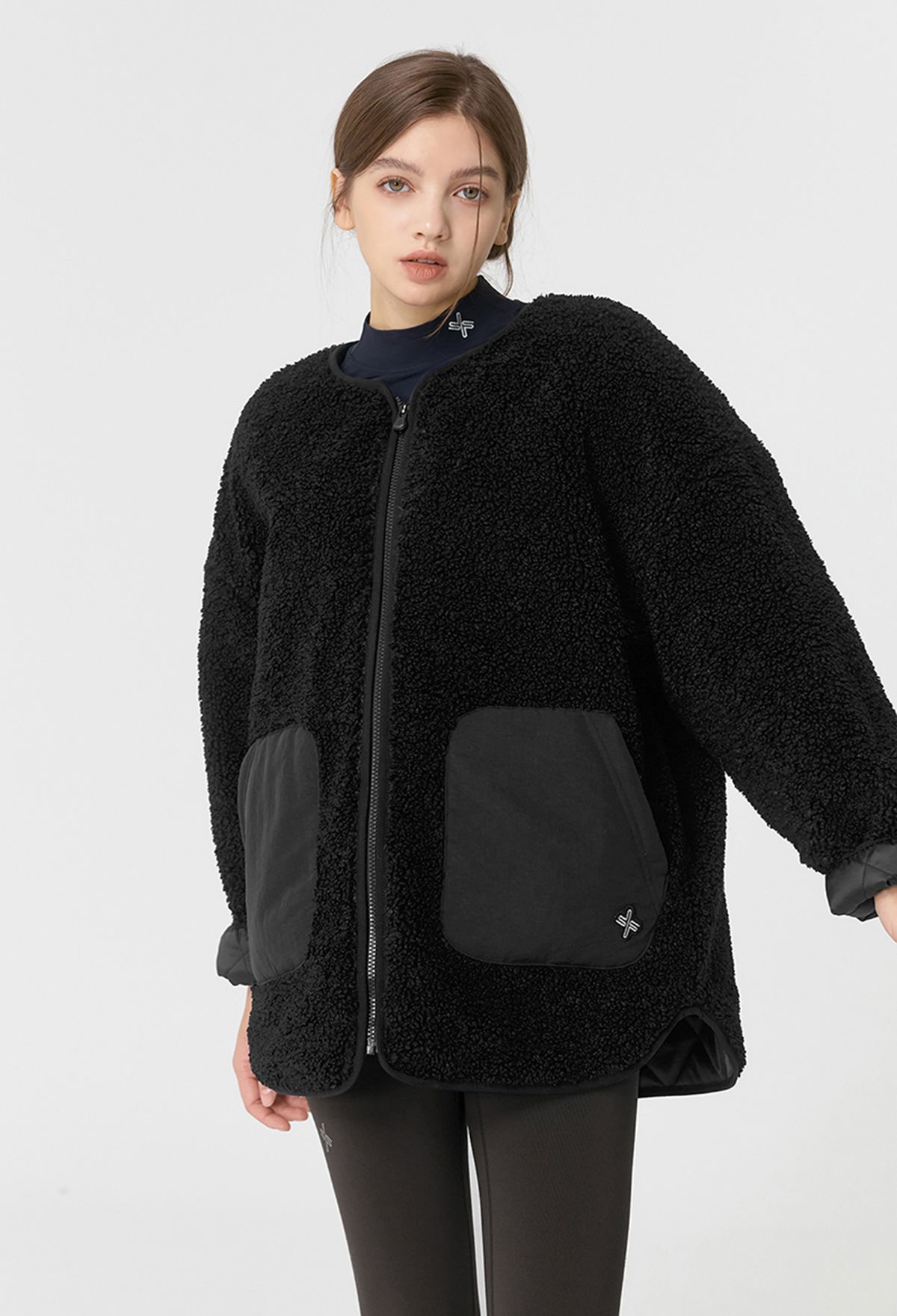  XA5411G_pocket sherpa jumper 