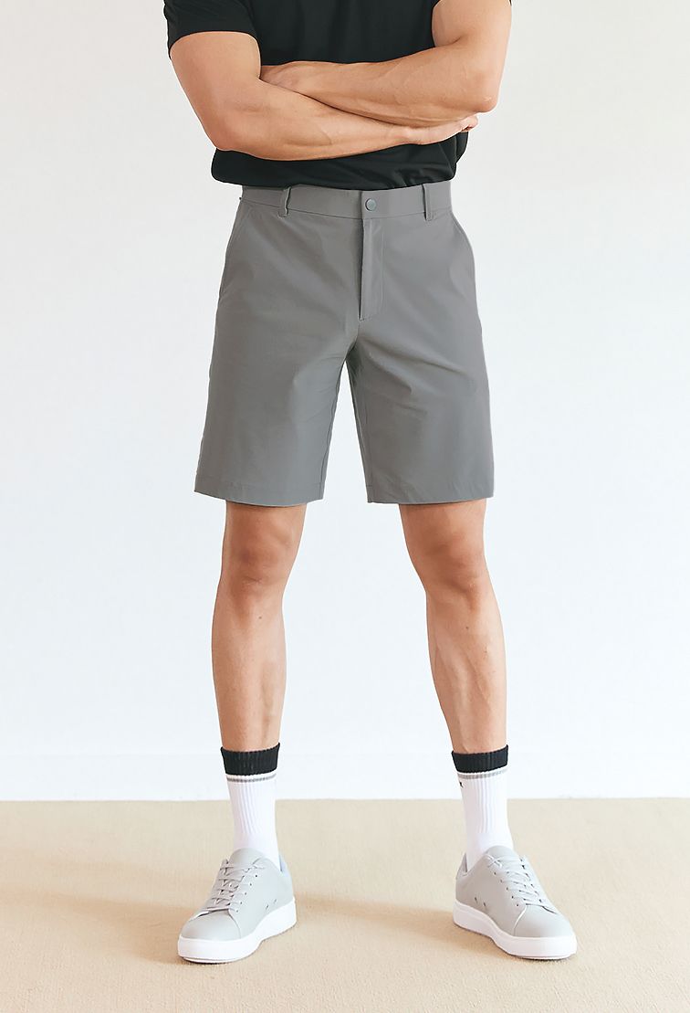  GP2170G _Elastic Golf Shorts_Easy gray 