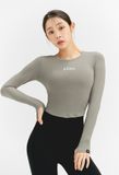  XT4368G_Cotton Like Fingerhole Long Sleeve 