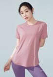  XA5298T[có sẵn]_Ice Feather Comfort T-Shirt_Blush pink 