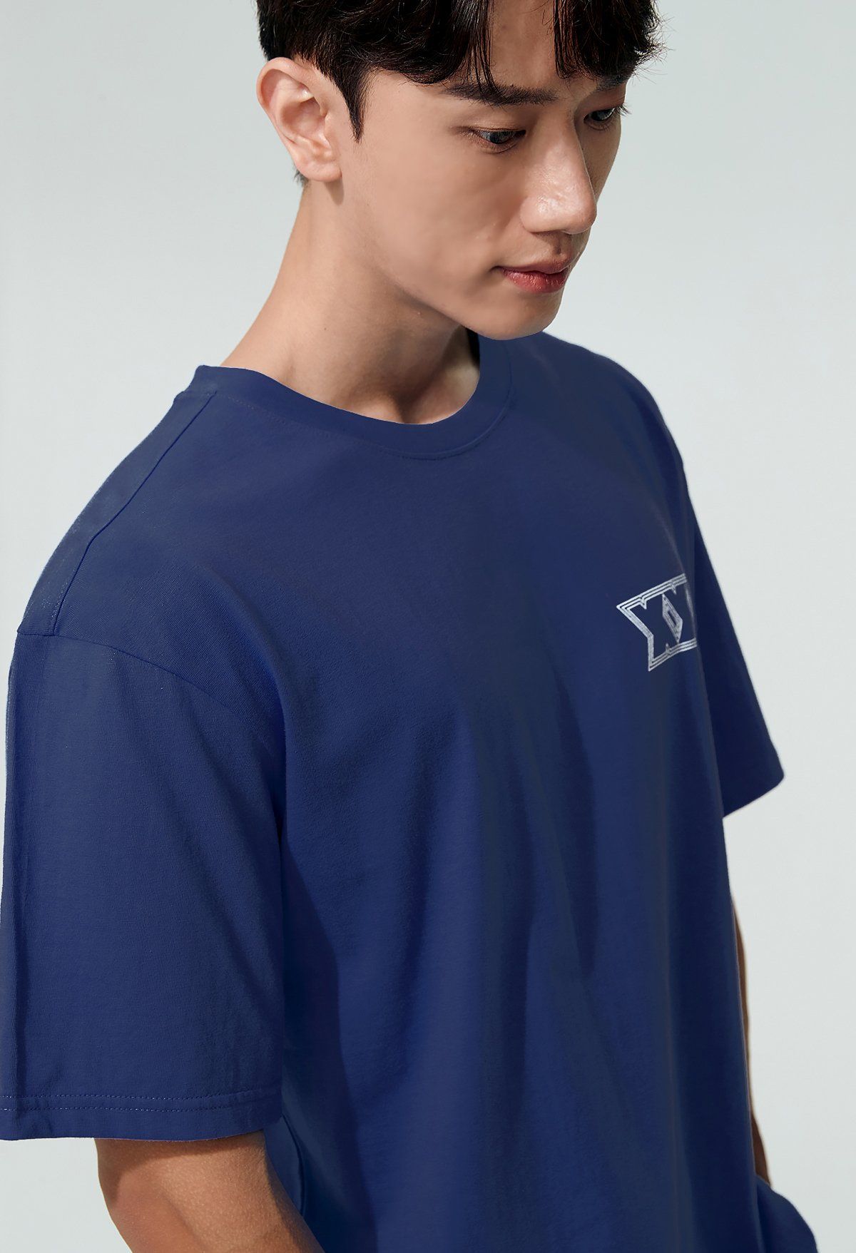  XT2130F[có sẵn]_Triple Point Short Sleeve_Luke Blue 