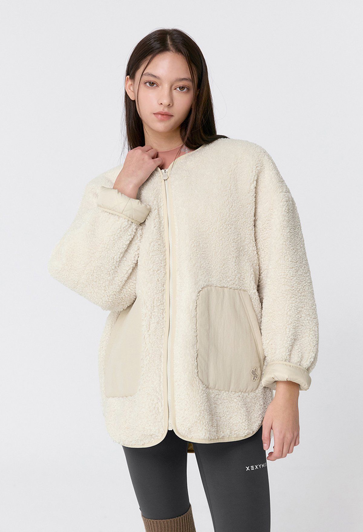  XA5411G_pocket sherpa jumper 