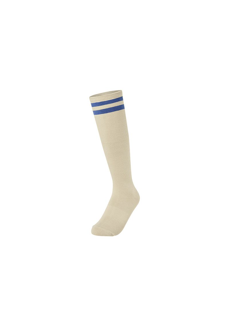  XEB200R_Double Lettering Knee Socks 