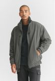  XO2199G _ Overfit reversible fur jacket black 