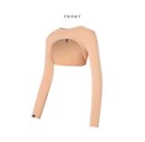  XA5338F[có sẵn]_Soft Touch Layered Long Sleeve_Peach skin 