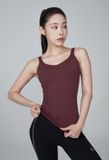  XT4188T_Basic Plain Yoga Top 