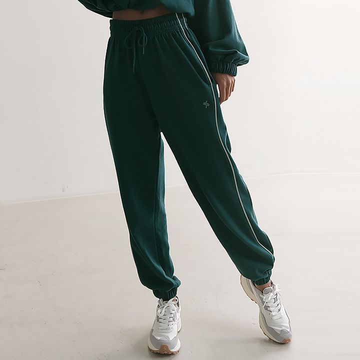  XA5345F_XA5346F String Color Sweatshirt & Jogger  Set 