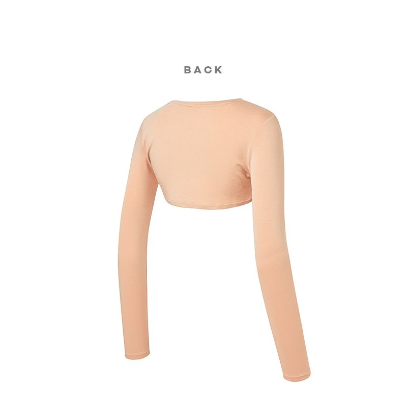  XA5338F[có sẵn]_Soft Touch Layered Long Sleeve_Peach skin 