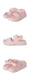  XED223C_Slide & Sandal X-Strap Leather 2 Ways Shoes_Baby Pink 