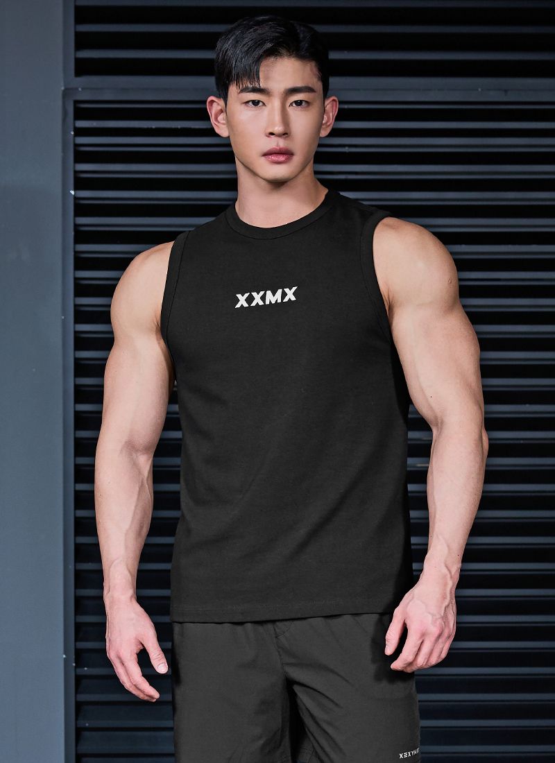  XT2219G_Muscle Fit Dual Sleeveless 