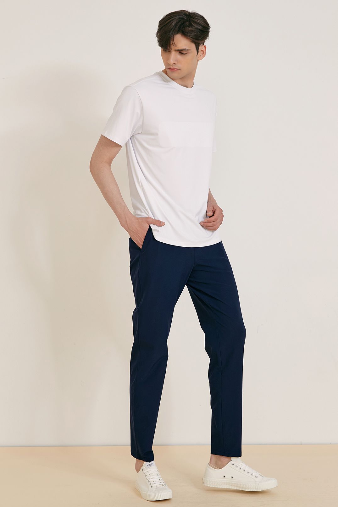  Quần dài nam Tapered Fit XP2122F Easy Navy 