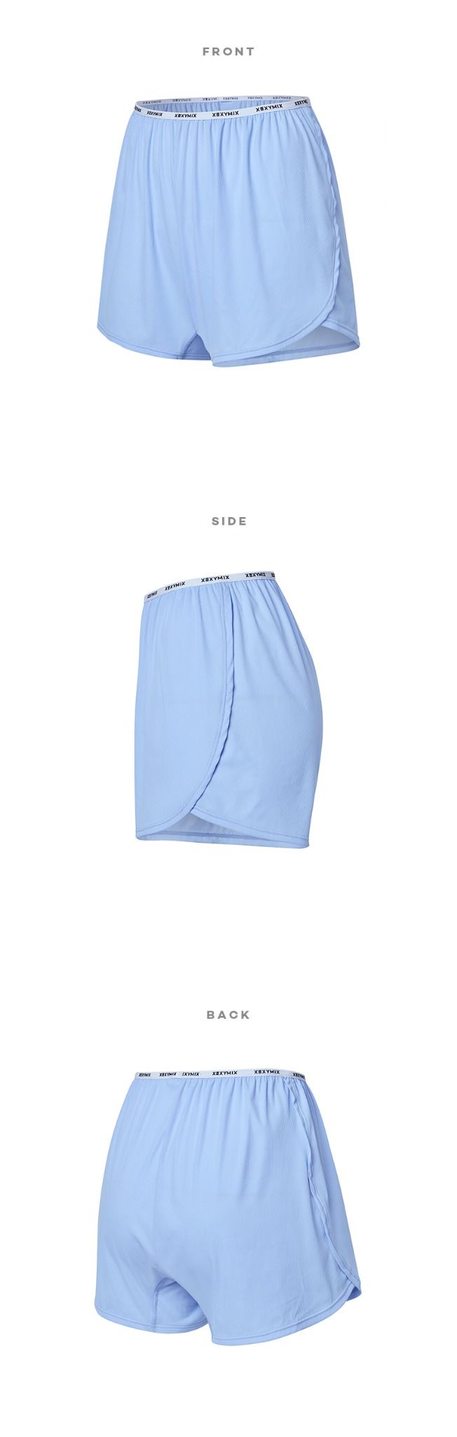  LB6005F_Flare Woman Trunks_Creamy Blue 