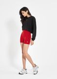  XTFMT01H3 Loose fit crop long sleeve_black 