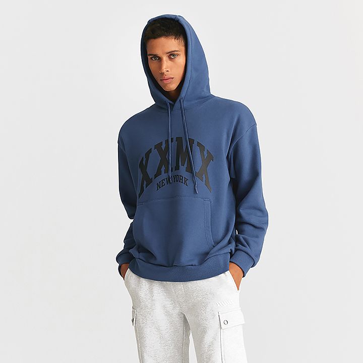  XT2215G _ City logo brushed hoodie 
