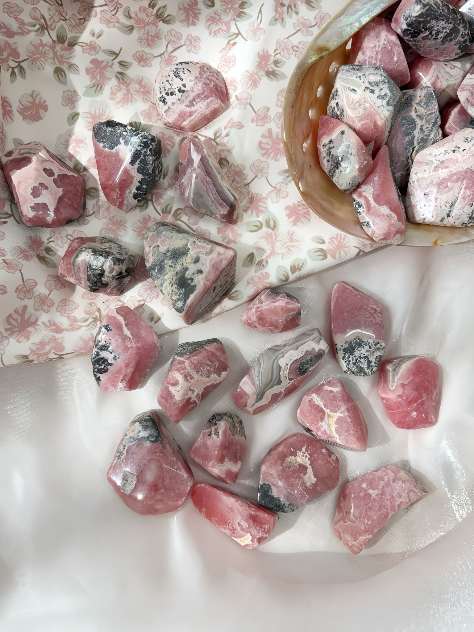 Rhodochrosite Freeform (gr) Đá Đào Hoa Freeform