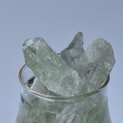 Thô Prasiolite - Green Amethyst (gr) Thạch anh Tím Xanh
