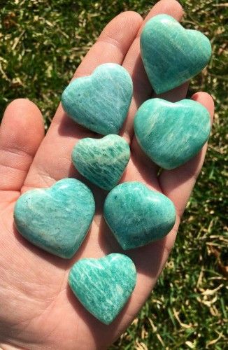 Heart Amazonite (gr), Tim Đá Thiên Hà