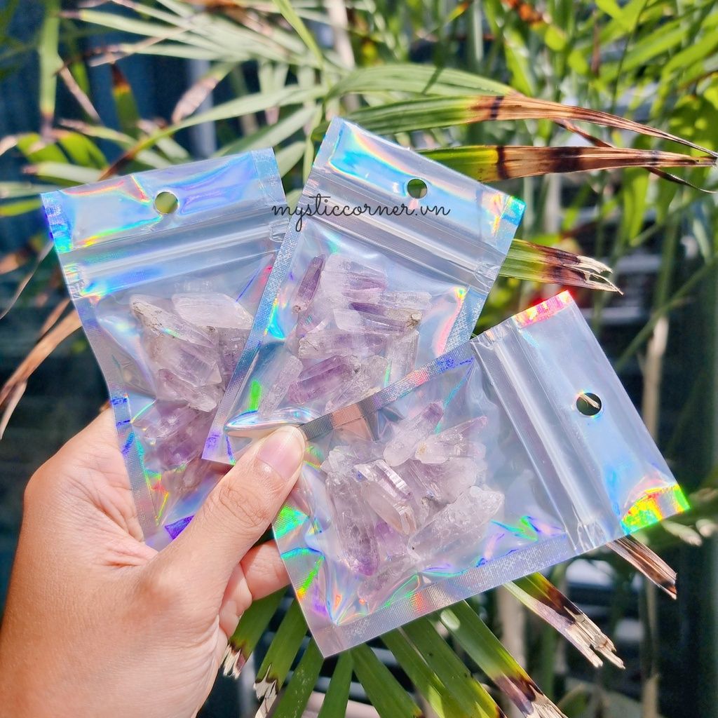 Tinh thể đá Tím Vera Cruz Amethyst in Mexico, đá thanh tẩy, phong thủy, Reiki