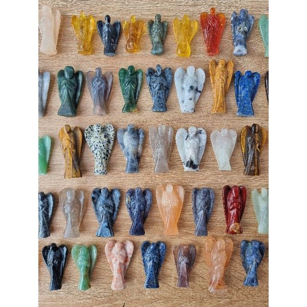 Tượng đá Thiên Thần (Angel Carvings), đá thạch anh dùng trong Tarot, Reiki