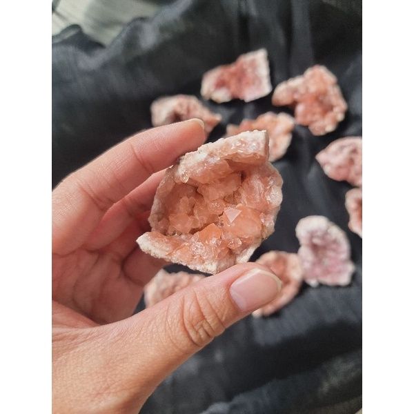 (Hiếm) Pink Amethyst, thạch anh Tím Hồng