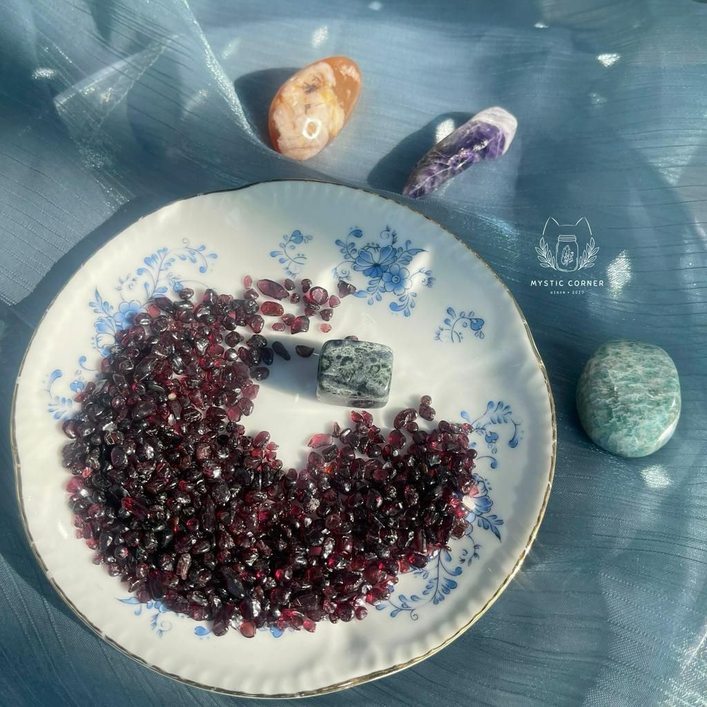 Set đá may mắn cho Bảo Bình, đá thạch anh, đá thanh tẩy bài Tarot, đá phong thuỷ