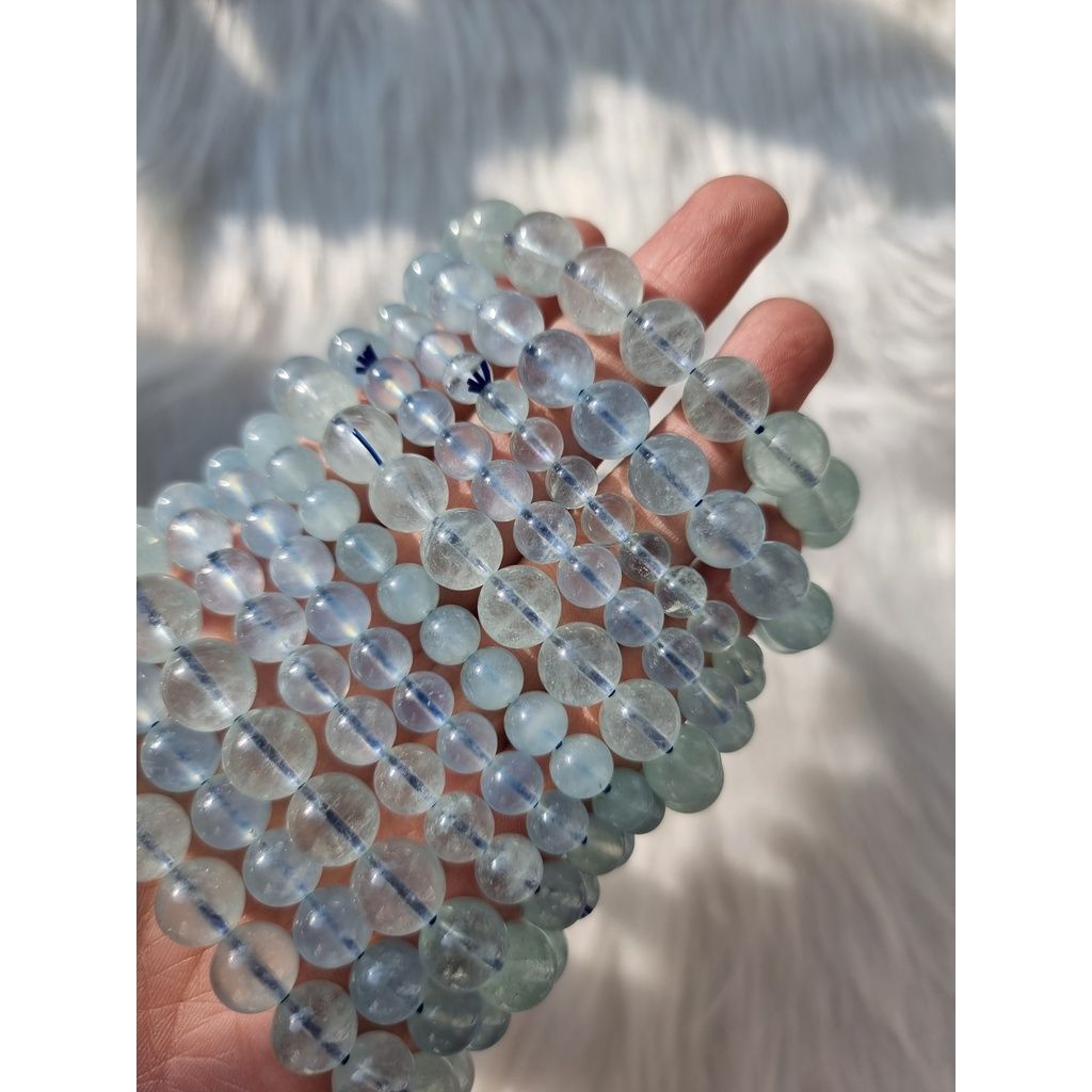 Vòng tay đá Aquamarine (Ngọc Xanh Biển)