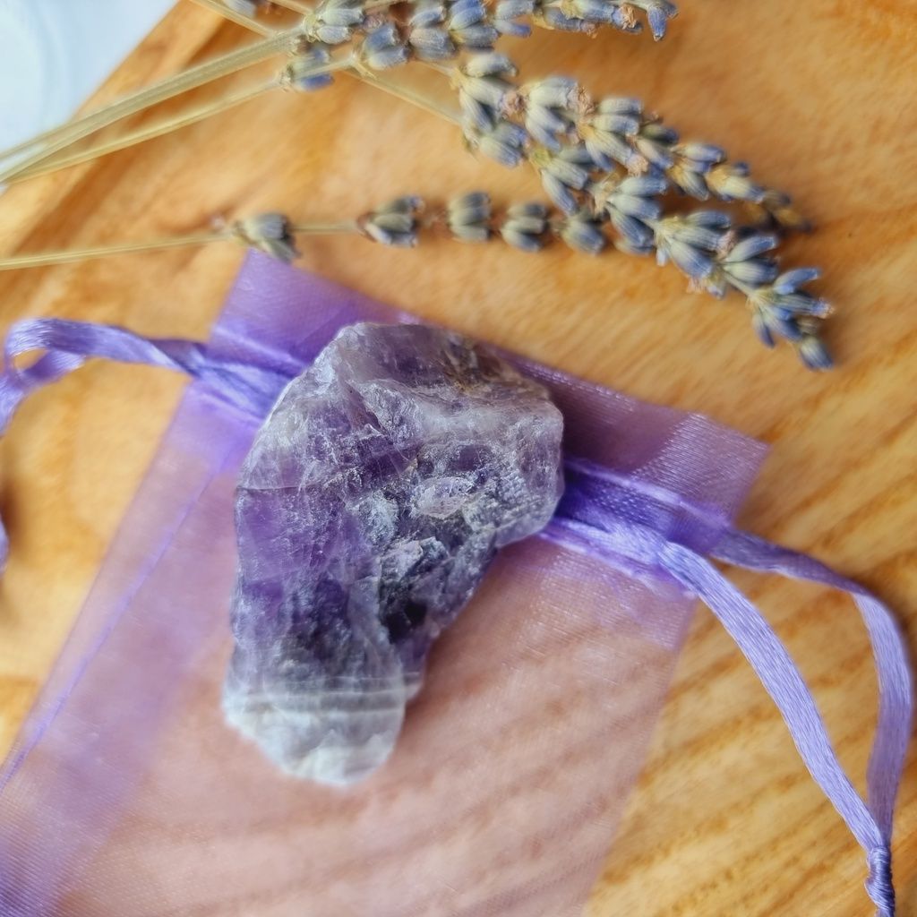 Đá thô thạch anh tím (Amethyst)