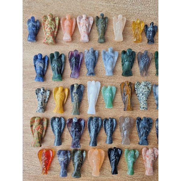 Tượng đá Thiên Thần (Angel Carvings), đá thạch anh dùng trong Tarot, Reiki