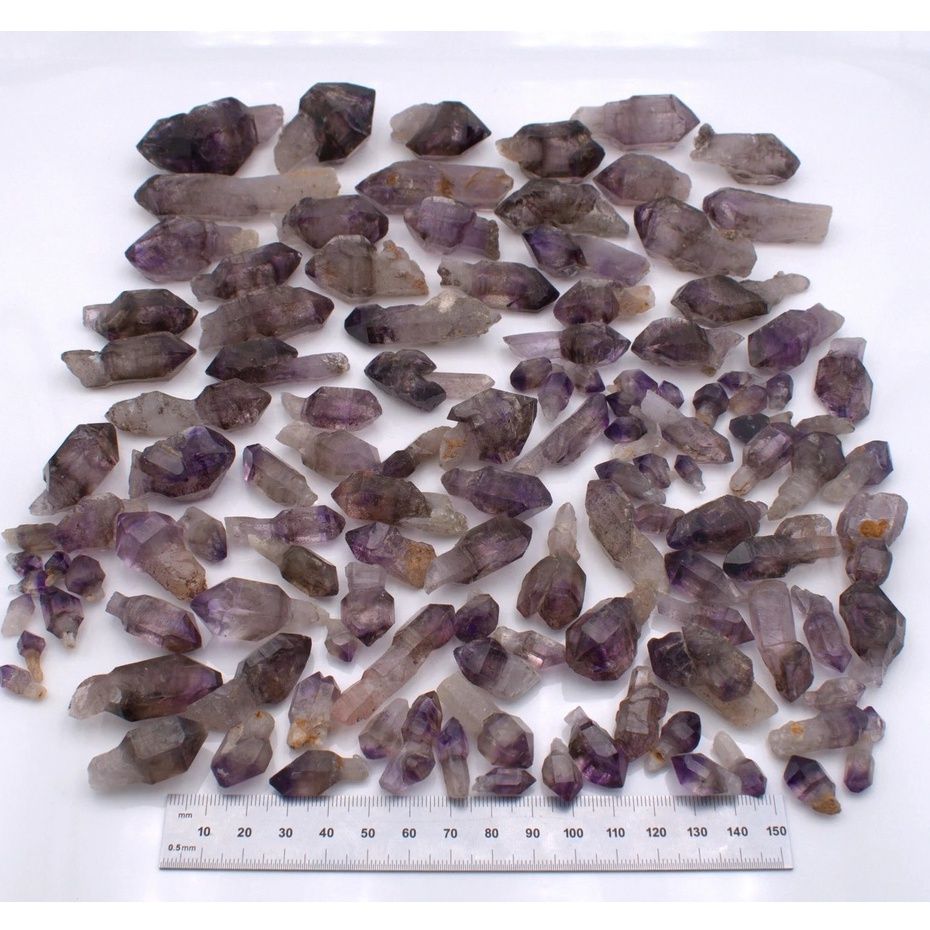 Nấm thạch anh tím Zambia (Amethyst Scepter in Zambia), đá sưu tầm, đá thanh tẩy Tarot, Reiki
