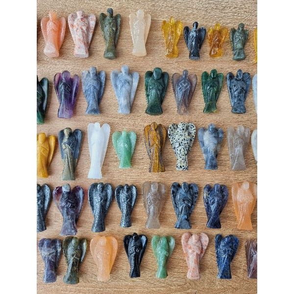 Tượng đá Thiên Thần (Angel Carvings), đá thạch anh dùng trong Tarot, Reiki