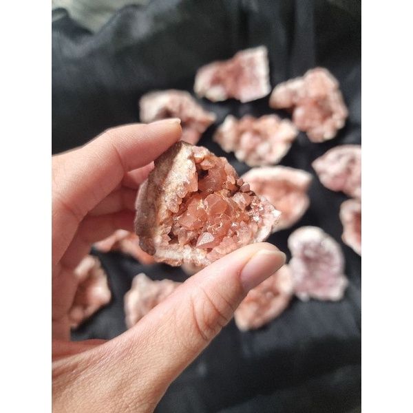 (Hiếm) Pink Amethyst, thạch anh Tím Hồng