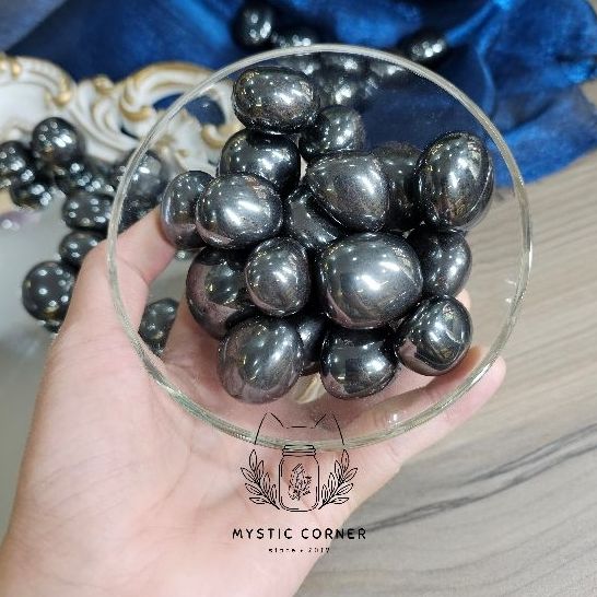 Tumbled Hematite, đá thanh tẩy, bảo vệ bản thân và tâm trí, đá thạch anh, phong thủy