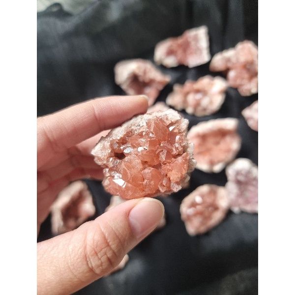 (Hiếm) Pink Amethyst, thạch anh Tím Hồng