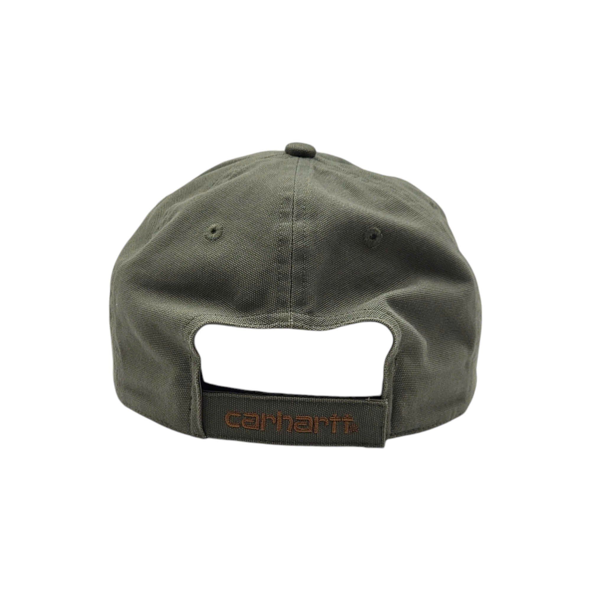 CARHARTT CANVAS DUSTY OLIVE CAP AH0289