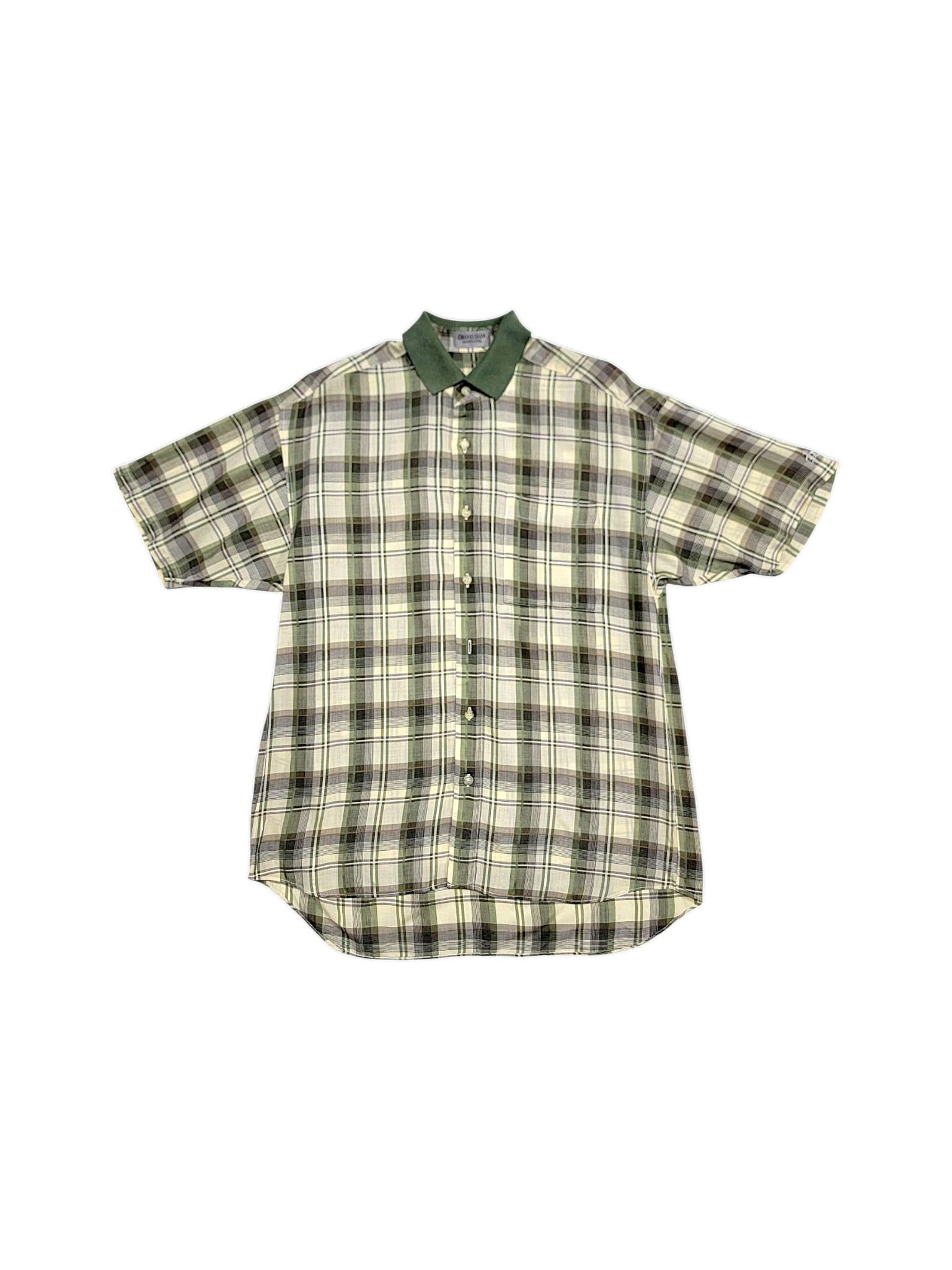 |SIZE XL| MUNSINGWEAR VINTAGE GRAND SLAM PLAID BUTTON UP SHIRT AOXL-6942