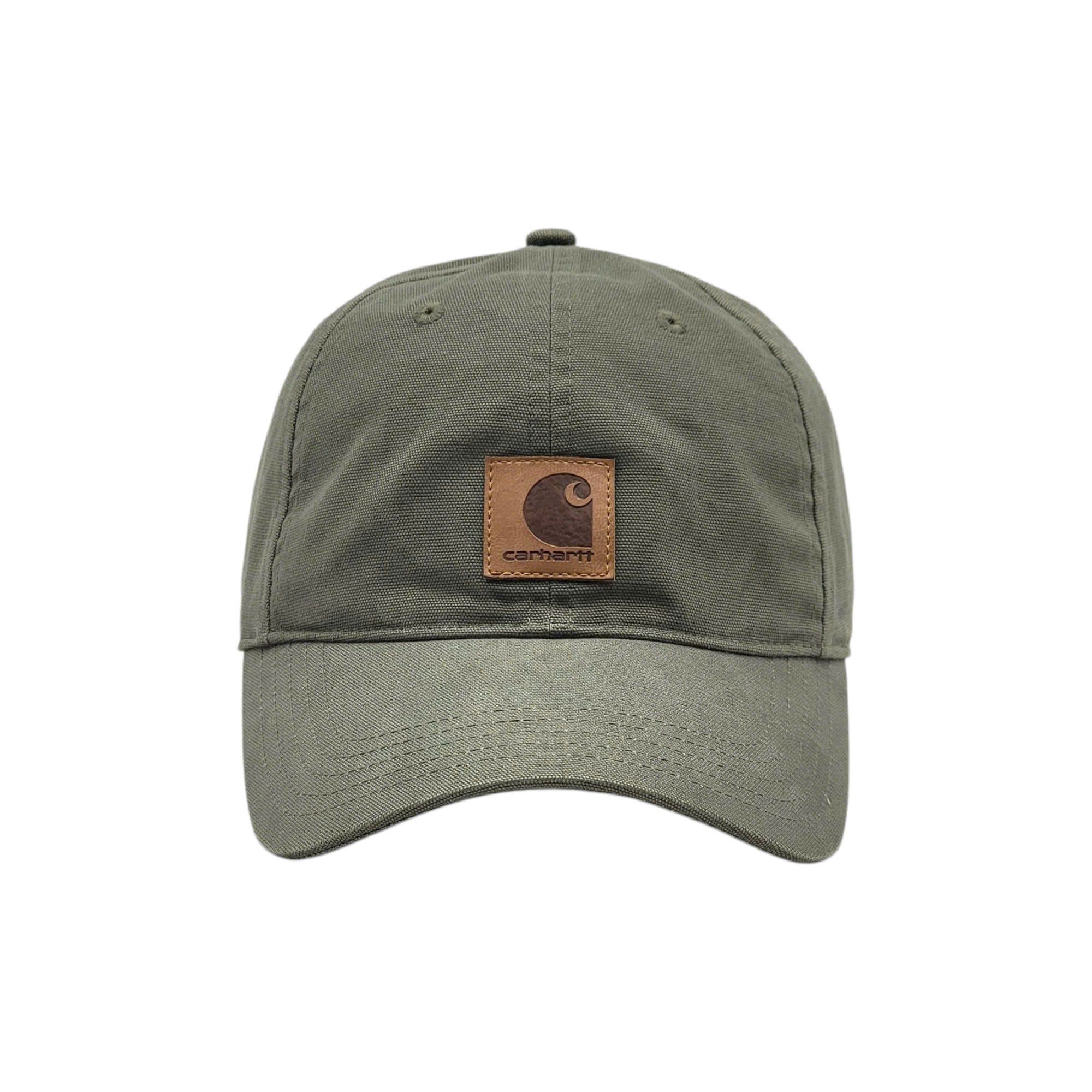 CARHARTT CANVAS DUSTY OLIVE CAP AH0289