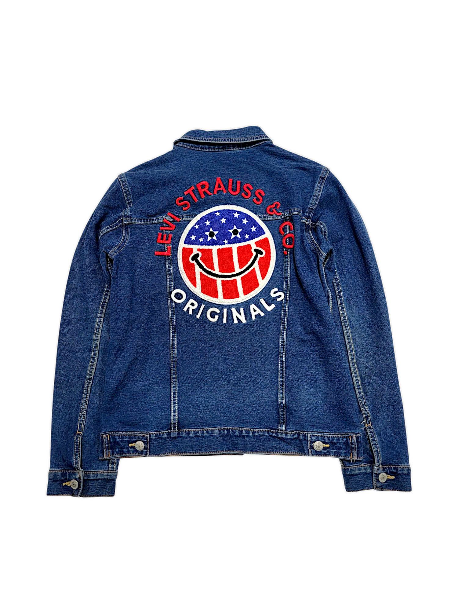 |SIZE S| LEVI'S (not legit) DENIM JACKET AOS-043