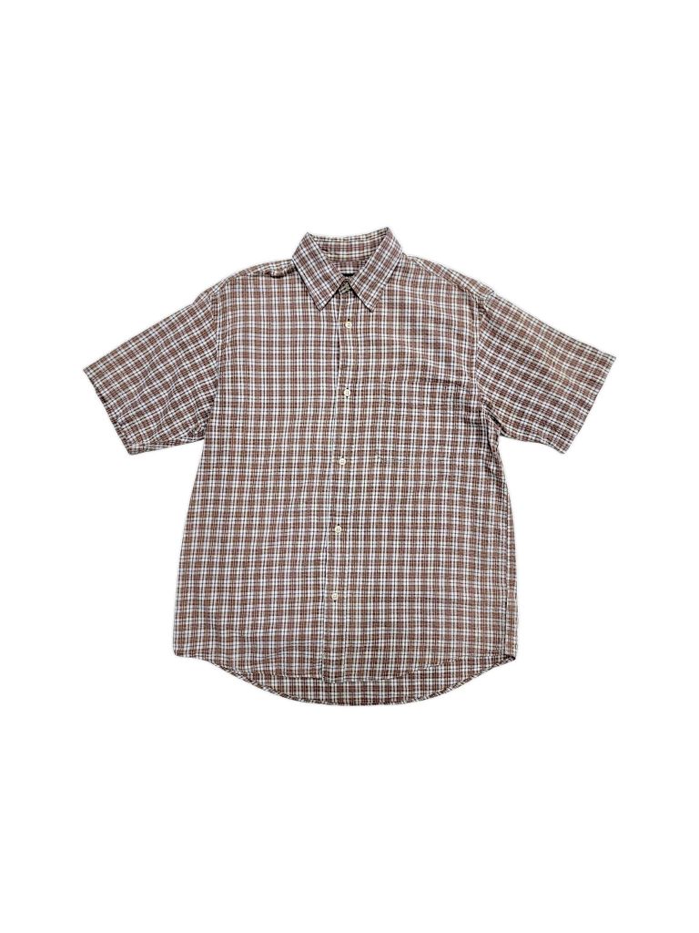 |SIZE L| UNIQLO OLD BUTTON UP SHIRT AOL-6952