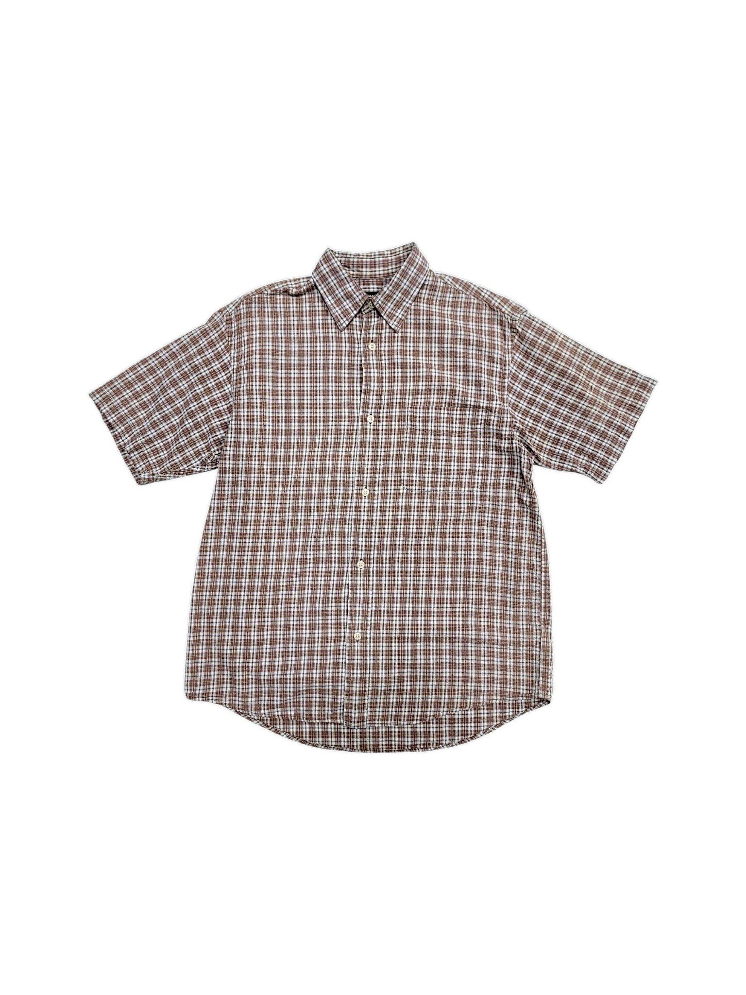 |SIZE L| UNIQLO OLD BUTTON UP SHIRT AOL-6952