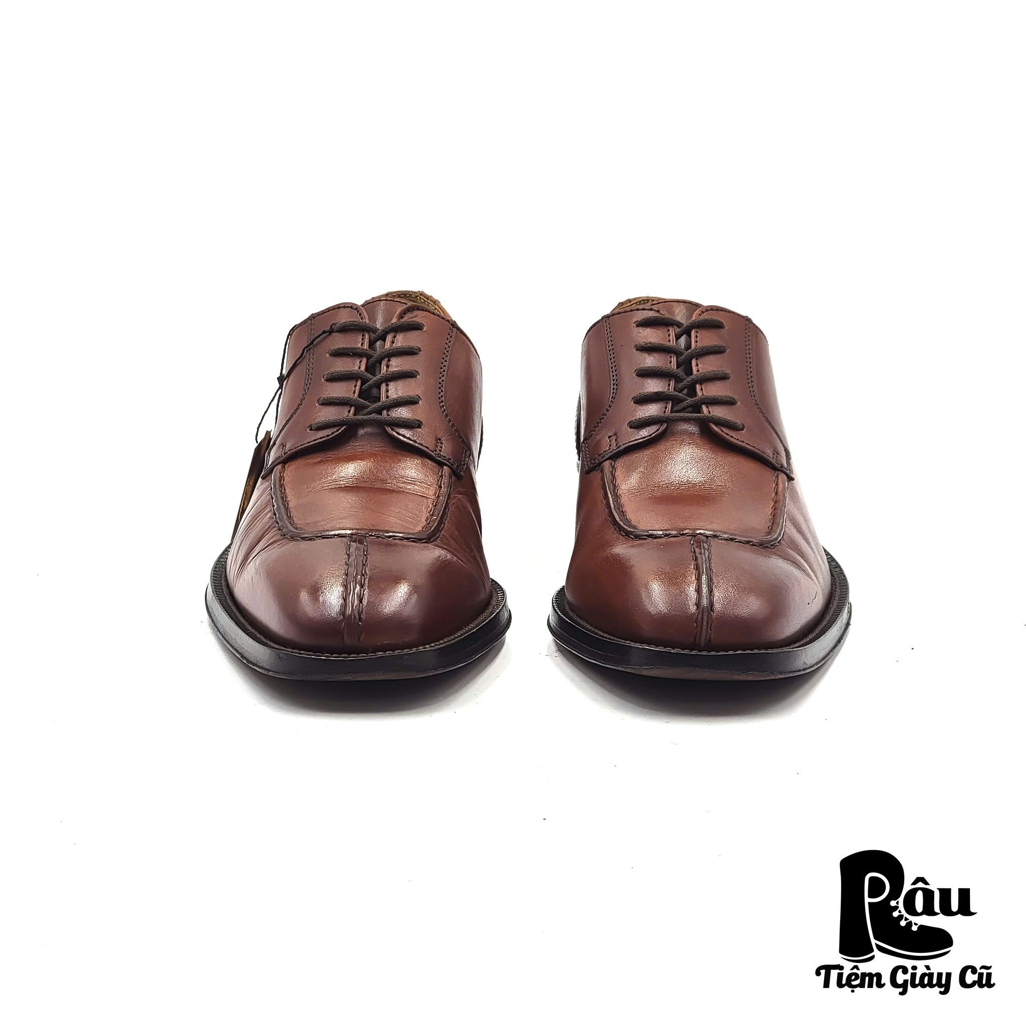 |SIZE 38| HAWKINS BROWN SPLIT-TOE DERBY SHOES AR38-6832