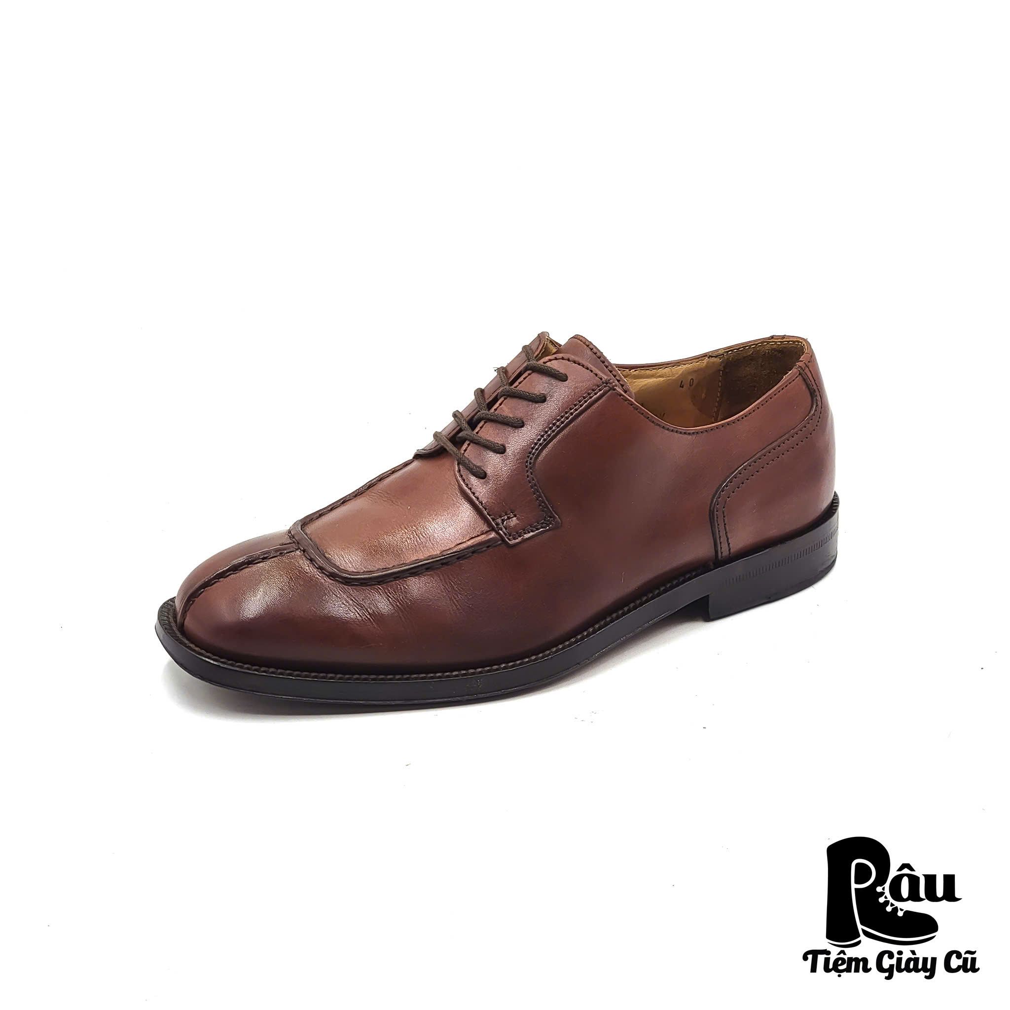 |SIZE 38| HAWKINS BROWN SPLIT-TOE DERBY SHOES AR38-6832