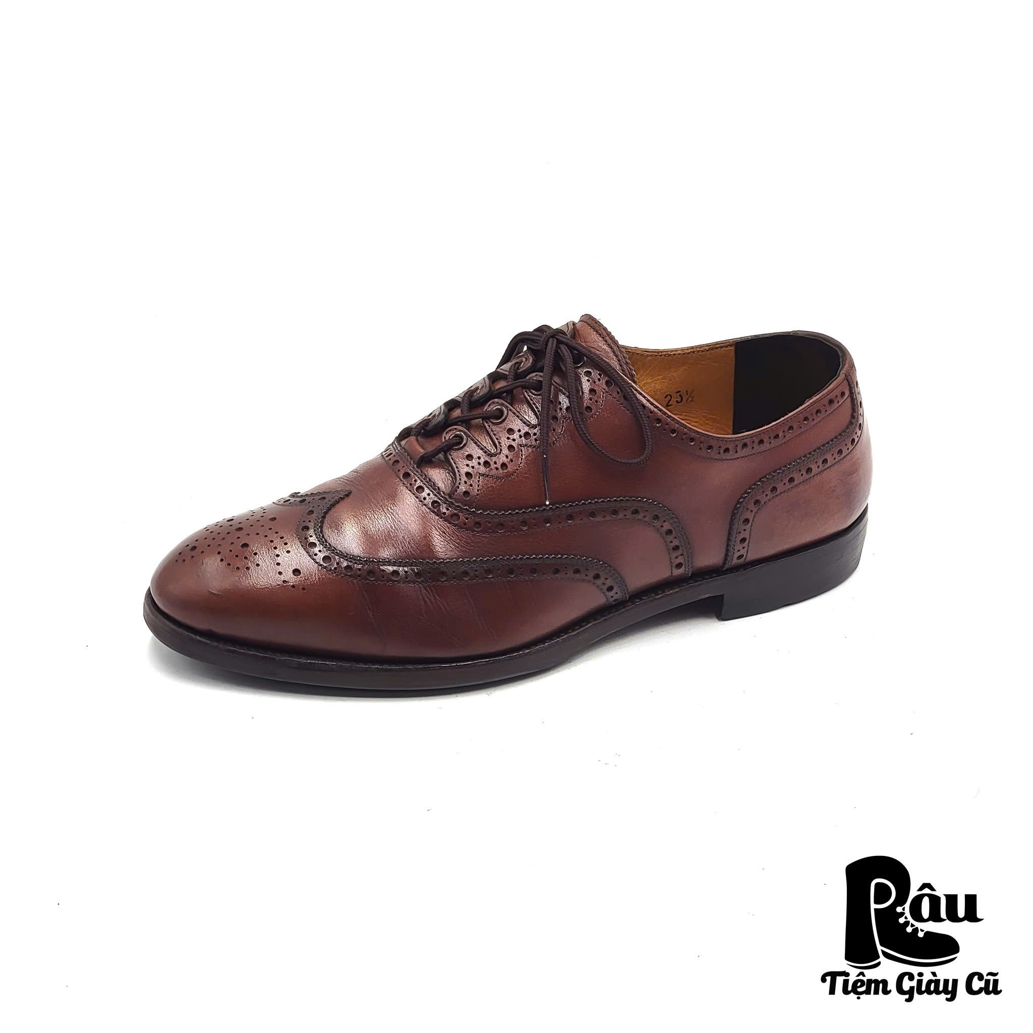 |SIZE 39| SCOTCH GRAIN 2975 WINGTIP BROGUES OXFORD SHOES AR39-6825