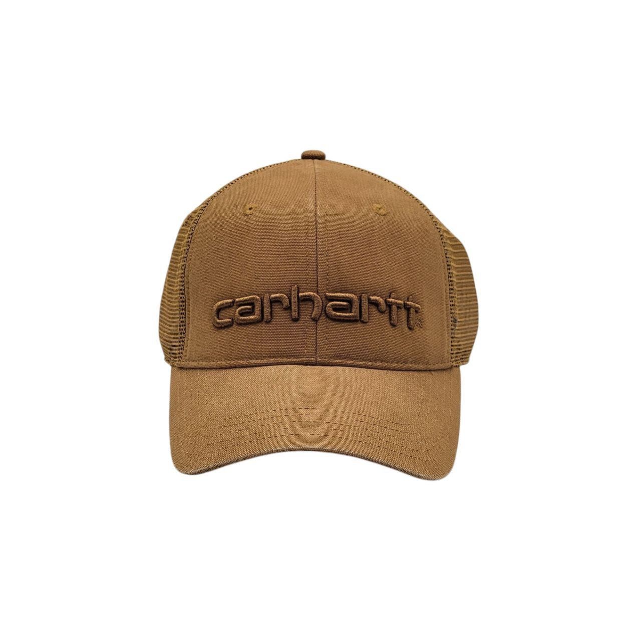 CARHARTT CANVAS MESH-BACK LOGO GRAPHIC CAP AH1195-M