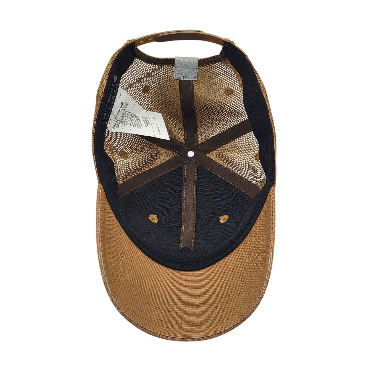 CARHARTT CANVAS MESH-BACK LOGO GRAPHIC CAP AH1195-M