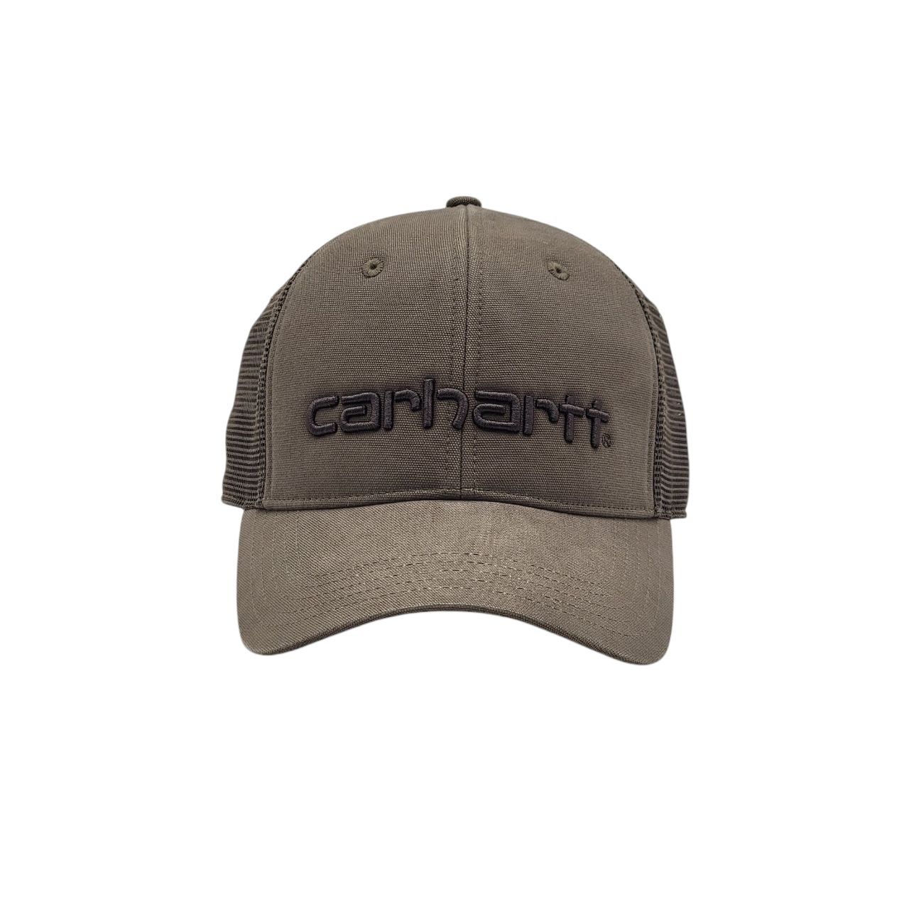 CARHARTT CANVAS MESH-BACK LOGO GRAPHIC CAP AH1195-M