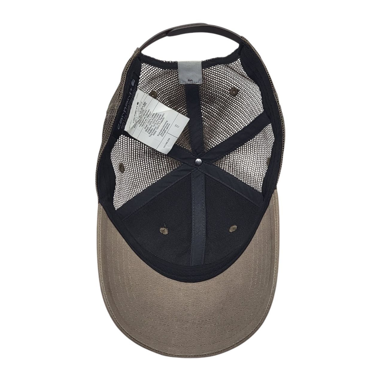 CARHARTT CANVAS MESH-BACK LOGO GRAPHIC CAP AH1195-M